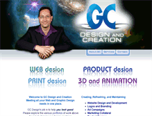 Tablet Screenshot of gccreation.com